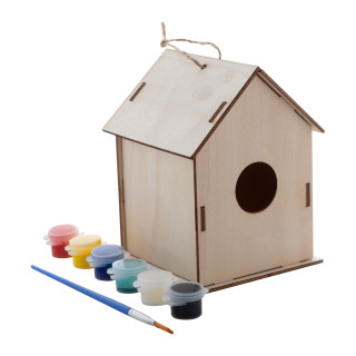 DIY Vogelhaus TItmice, natur