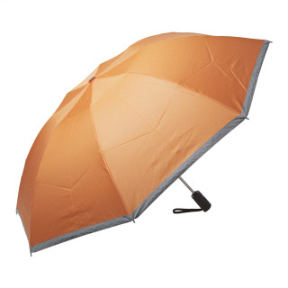 Reflektierender Regenschirm Thunder, orange