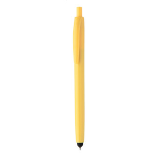 Kugelschreiber mit Touchpen Leopard Touch, gelb