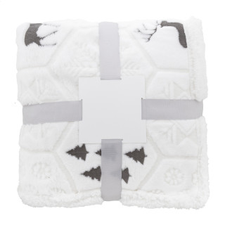 Weihnachtsdecke, RPET Arsunda, grau