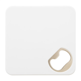 Untersetzer Hopfanatic, weiß