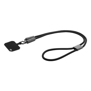 60W Handy-Lanyard-Kabel RPET Fastly, schwarz