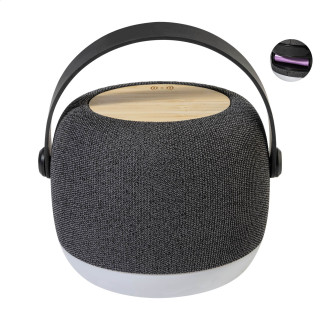 Wireless-Charger und Lautsprecher Luzfi, dunkelgrau