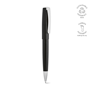 "Hemingway Pen" Kugelschreiber aus recyceltem Aluminium mit schwarzer Dokumental®-Tinte, schwarz
