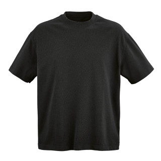 "Paloma" Oversized T-Shirt aus 100% Bio-Baumwolle (240 g/m²), schwarz