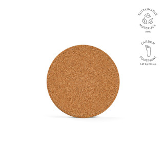 Descartes Wireless Charger aus Kork. 15 W. USB-C-Anschluss, natur