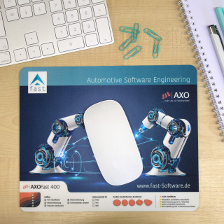 AXOPAD® Mousepad AXOFast 400, 24 x 19,5 cm rechteckig, 2,3 mm dick