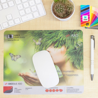AXOPAD® Mousepad AXOStick 400, 24 x 19,5 cm rechteckig,  0,5 mm dick