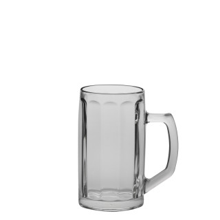 Bierseidel-Glas "Brema" klarglas, 0,4 l (Innenoptik), klarglas