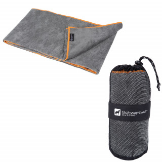 Schwarzwolf outdoor® CITAS Outdoor-Multifunktions-Handtuch, grau
