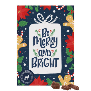 Classic Wand Adventskalender, Hochformat, Friedel Schokolade