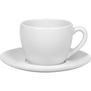 KÖNITZ Porzellantasse mit Untertasse Coffee Bar FOUR
