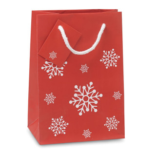BOSSA SMALL Geschenkpapiertüte Klein, dunkelrot