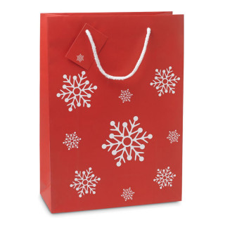 BOSSA LARGE Geschenkpapiertüte Groß, dunkelrot