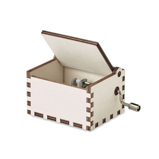BOXMAS Mini-Drehorgel, holz