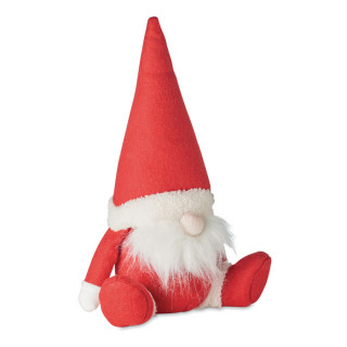 DWARF Deko Weihnachtself Filz, rot