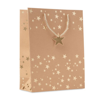 SPARKLE Geschenkpapiertüte, golden