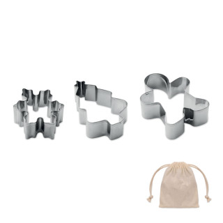 COOKIES Ausstecher-Set, beige