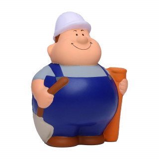 Tiefbauer Bert® Anti-Stress-Figur, multicolour