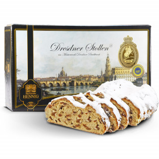 1500g Original Dresdner Christstollen® in Geschenkkarton