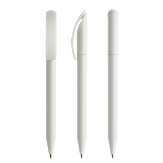 prodir DS3 Biotic Pen TBB Twist Kugelschreiber, schneeweiß, Schreibfarbe: blau