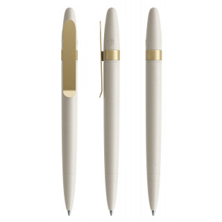 prodir DS5 Shell TSE Twist Kugelschreiber, muschelfarben, gold matt