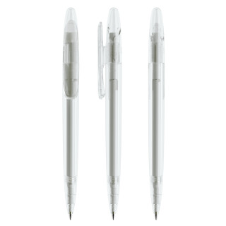 prodir DS5 TTT Twist Kugelschreiber, transparent, Schreibfarbe: blau