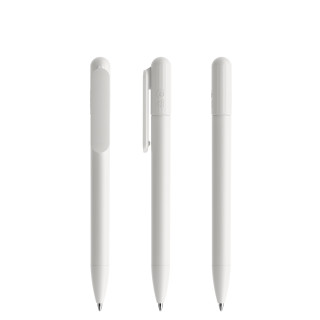 prodir DS6 S TMM Twist Kugelschreiber, weiß, Schreibfarbe: blau