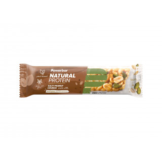 PowerBar im Werbeschuber- Natural Protein, Salty Peanut Crunch