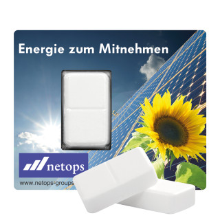 Energie Karte, Traubenzucker mit Vitamin C