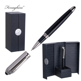 Ferraghini Rollerball Schreibgerät AUDREY, schwarz