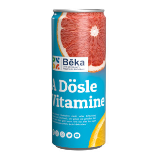 Getränkedose mit Iso Drink Light mit Grapefruit-Zitronen-Geschmack
