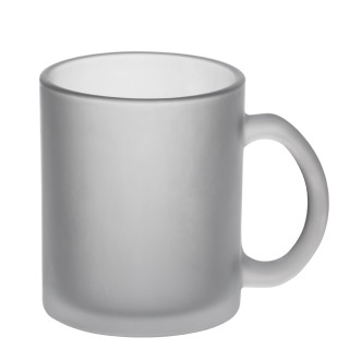 Glastasse, satiniert, Inhalt 33 cl