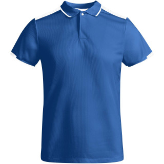 Tamil Sport Poloshirt für Kinder, royalblau, weiß, 104 (3-4 Jahre)