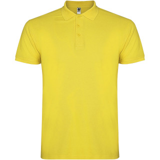 Star Poloshirt für Kinder, gelb, 104 (3-4 Jahre)