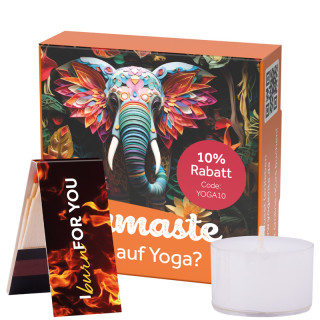 Klappbox S, Teelichter