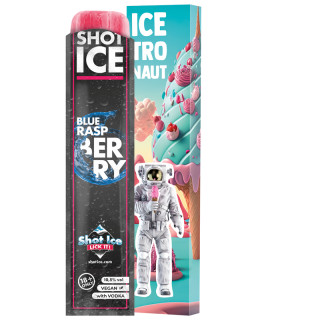 Long Box mit Shot Ice mit Blue Raspberry