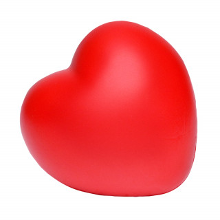 Herz Anti-Stress-Handtrainer, rot