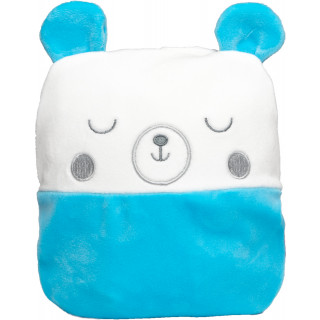 Bär für Wärmekissen, blau