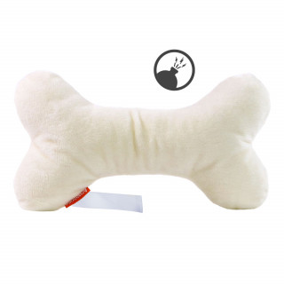 Hundespielzeug Knochen, creme