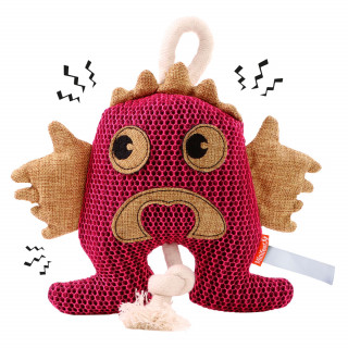 Hundespielzeug Monster, pink