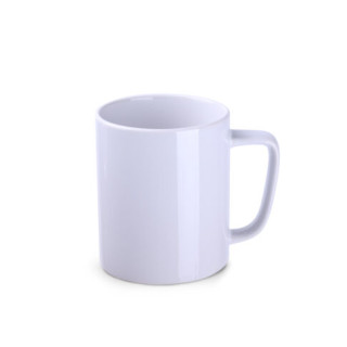 Sublimationsbecher "Tommy Art Solid", 310 ml, weiß