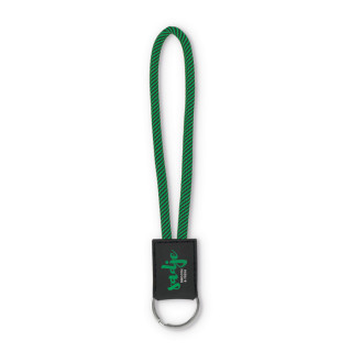 Kurzes, rundes Lanyard mit PVC Badge  0.5 cm (dia.)