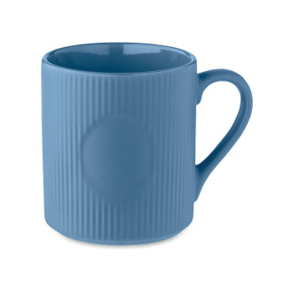 RIBMUG Keramikbecher matt 340ml, blau