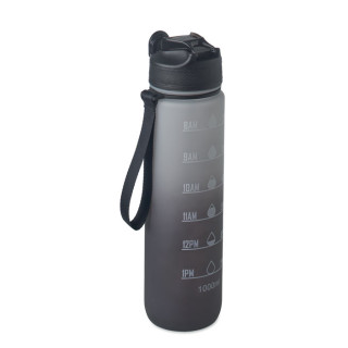 ACTIVATE Sport-Trinkflasche RPET 1L, schwarz