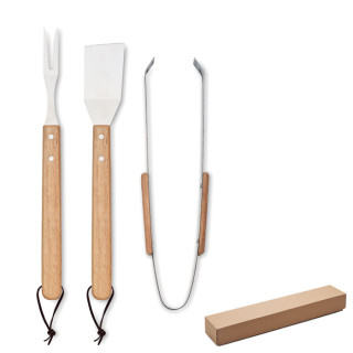 SMOKEY BBQ-Set Eiche, holz