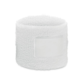TEKUBI Schweißarmband Polycotton, weiß