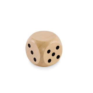 DADIN Spielwürfel Schima-Holz Ø 3cm, holz