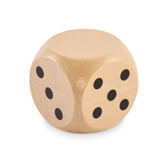 DADO Spielwürfel Schima-Holz Ø 5cm, holz