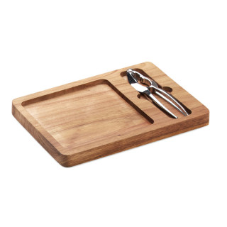 NUTPLATE Nussknacker-Set, holz